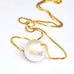Gold Billie Pearl Necklace