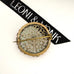 Leoni & Vonk 1930's vintage czech crystal brooch with Leoni & Vonk ribbon