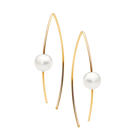 Leoni & Vonk gold and pearl earring