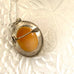 Back ofLeoni & Vonk sterling silver vintage cameo brooch/necklace 