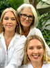 Mother and daughters wearing Leoni & Vonk jewellery