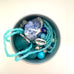 Leoni & Vonk ocean blue bead tin containing a variety of blue beads in different shapes and sizes